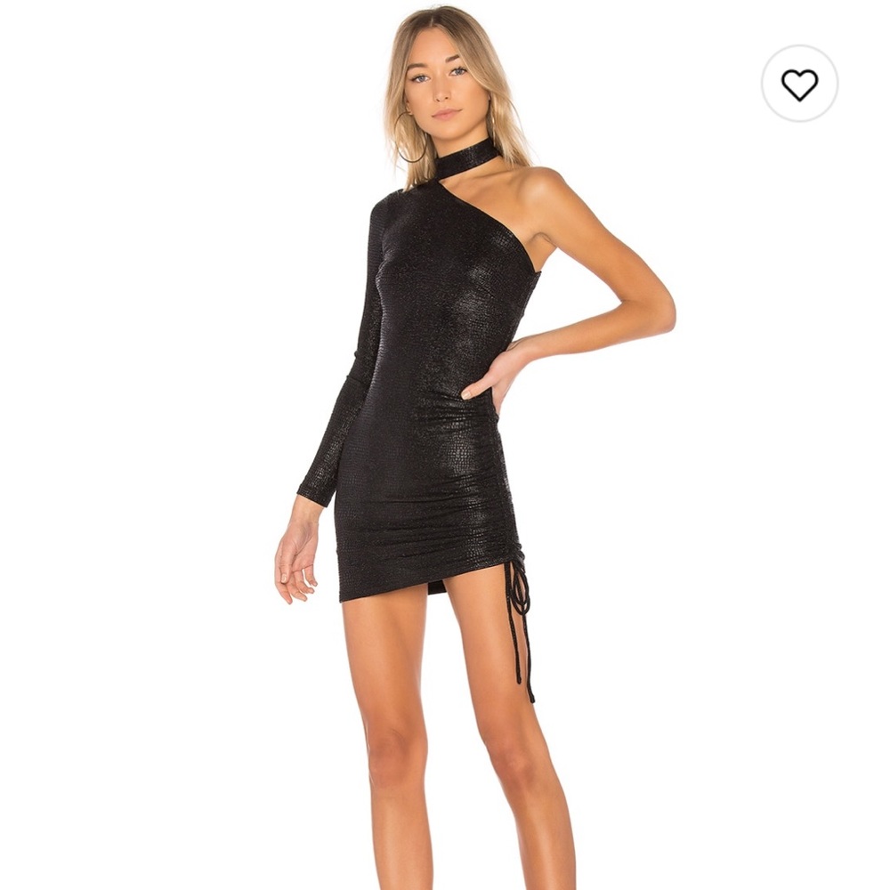 H:ours one shoulder dress